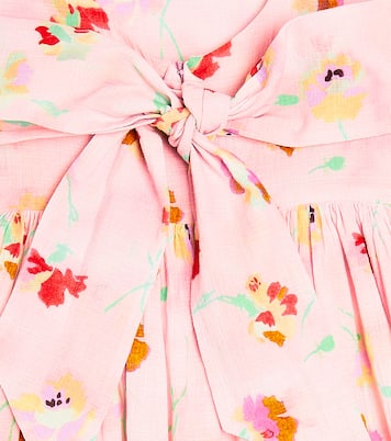 Robe Ursula en coton à fleurs | Morley