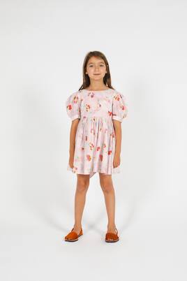 Robe Ursula en coton à fleurs | Morley