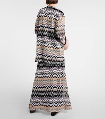 Tunika aus Häkelstrick | Missoni