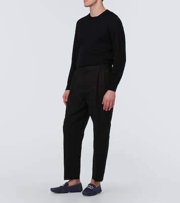 Loafers DG aus Veloursleder | Dolce&Gabbana