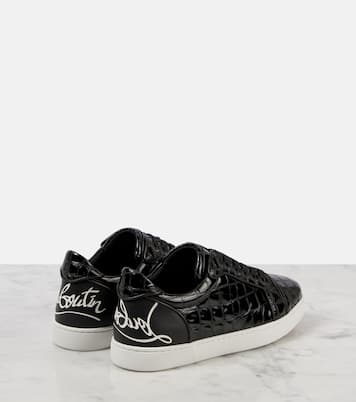 Sneakers Fun Vieira in pelle stampata | Christian Louboutin