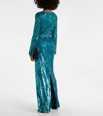 Robe mit Pailletten | Jenny Packham