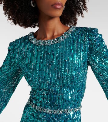 Robe mit Pailletten | Jenny Packham