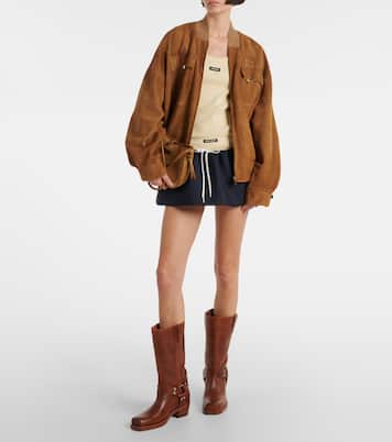 Roxy 45 leather biker boots | Paris Texas