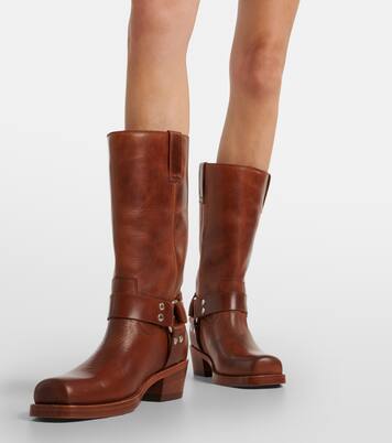 Roxy 45 leather biker boots | Paris Texas