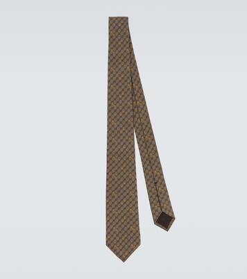 Corbata GG de seda jacquard | Gucci