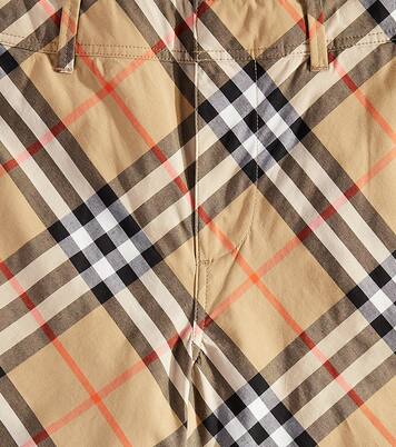 Burberry Check cotton shorts | Burberry Kids