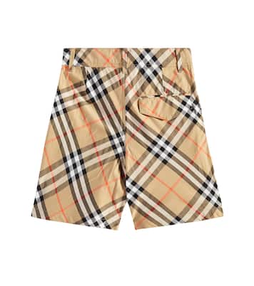 Burberry Check cotton shorts | Burberry Kids