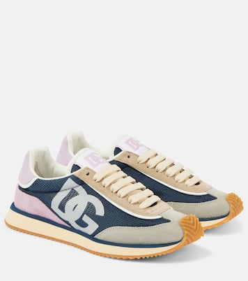 Logo suede sneakers | Dolce&Gabbana
