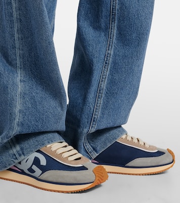 Logo suede sneakers | Dolce&Gabbana