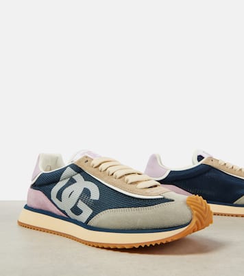 Logo suede sneakers | Dolce&Gabbana