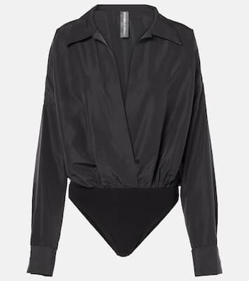 Habotai bodysuit | Norma Kamali