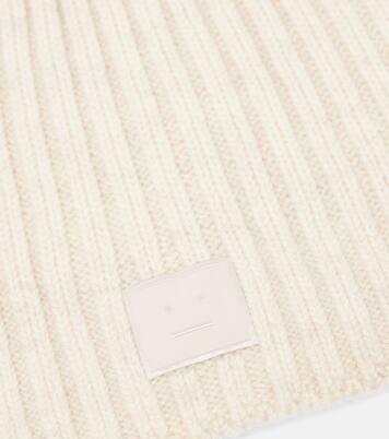 Berretto Face in lana a coste | Acne Studios