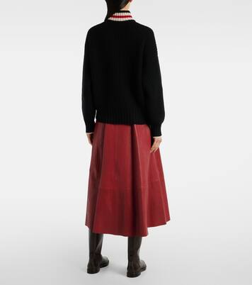 Jersey de lana con cremallera | Brunello Cucinelli