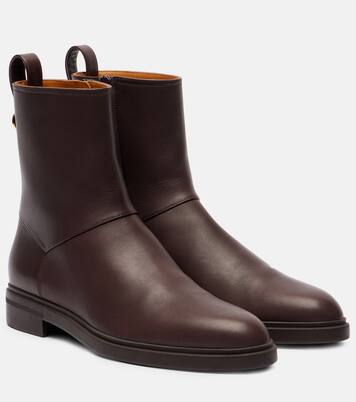 Kilda leather ankle boots | Loro Piana