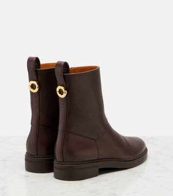 Kilda leather ankle boots | Loro Piana