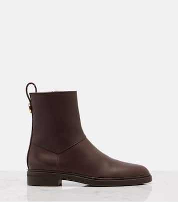 Kilda leather ankle boots | Loro Piana