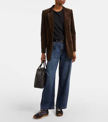 Sneakers Slim Runner aus Satin | Le Monde Béryl