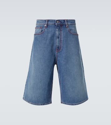 Indiana denim Bermuda shorts | ERL