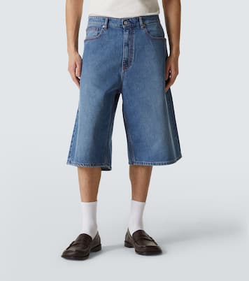 Indiana denim Bermuda shorts | ERL