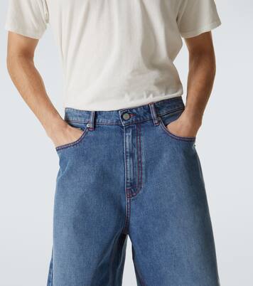 Indiana denim Bermuda shorts | ERL