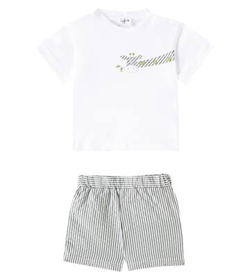 Baby - T-shirt e shorts in cotone | Il Gufo