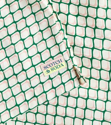 Printed cotton-blend top | Scotch & Soda Kids