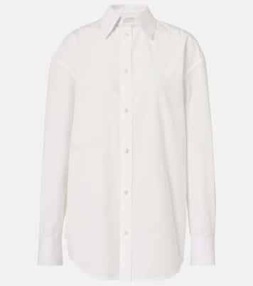Camicia Cassandre in popeline di cotone | Saint Laurent