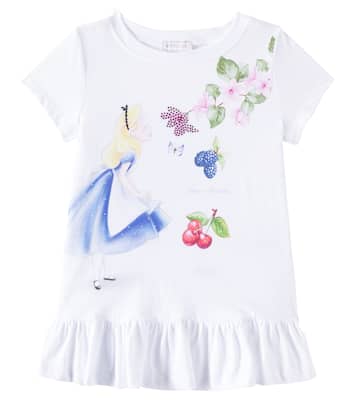 X Disney® Top aus Baumwoll-Jersey | Monnalisa