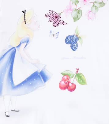 X Disney® Top aus Baumwoll-Jersey | Monnalisa
