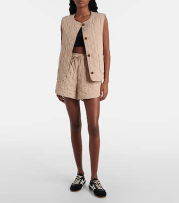 Catrine quilted twill shorts | Varley