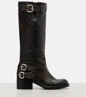 Botas biker altas Dakota de piel | Chloé