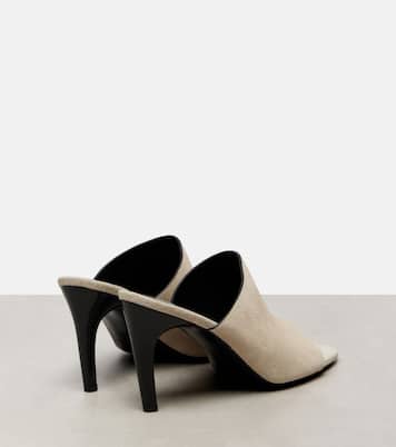 Suede mules | Toteme