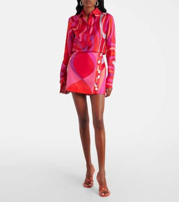 Lena 90 PVC and patent leather sandals  | Amina Muaddi