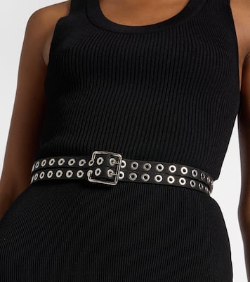 Biker leather belt | Alaïa