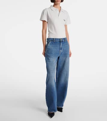 High-Rise Wide-Leg Jeans Bonnie  | 7 For All Mankind