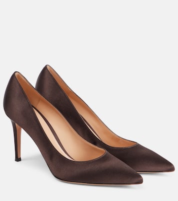 Escarpins Gianvito 85 en satin | Gianvito Rossi