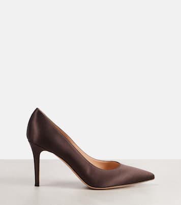 Escarpins Gianvito 85 en satin | Gianvito Rossi