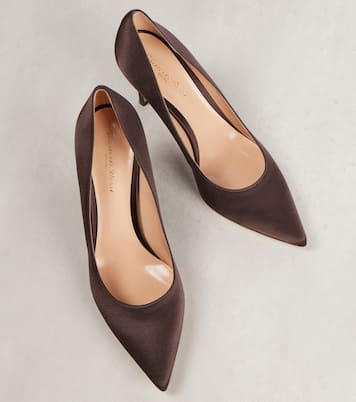Escarpins Gianvito 85 en satin | Gianvito Rossi