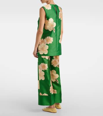 Bedrucktes Top Sage | Alémais