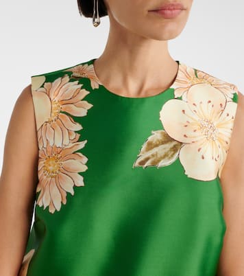 Bedrucktes Top Sage | Alémais