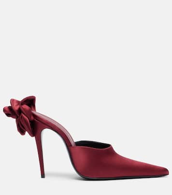 Verzierte Mules aus Satin | Magda Butrym