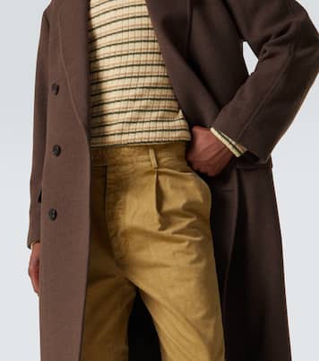 Double-breasted wool coat | Auralee