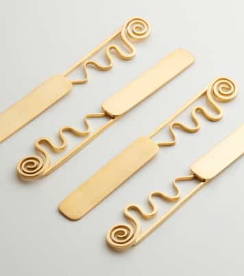 Spirale set of 4 stainless steel spreaders | L'Objet