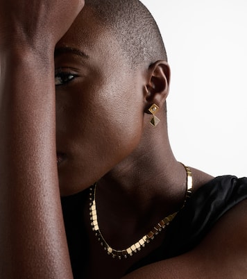 Orecchini in oro 18kt con diamanti | Ileana Makri