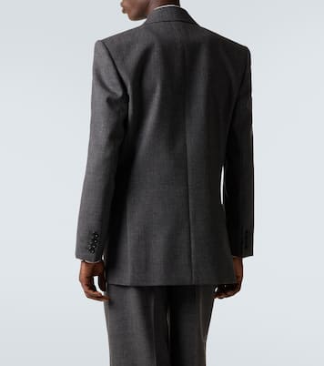 Double-breasted wool blazer | Saint Laurent