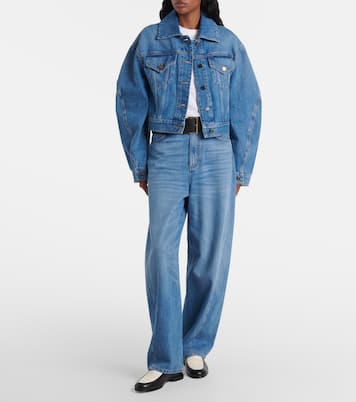 High-Rise Barrel Jeans Cocoon  | Givenchy