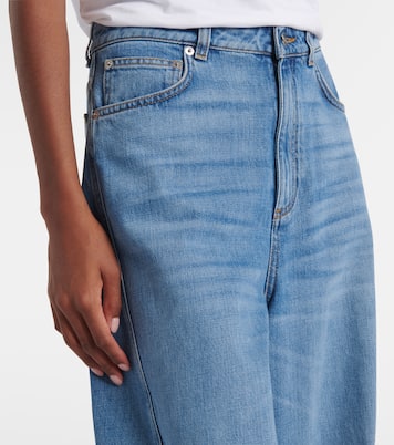 High-Rise Barrel Jeans Cocoon  | Givenchy