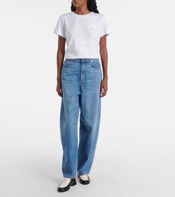 High-Rise Barrel Jeans Cocoon  | Givenchy