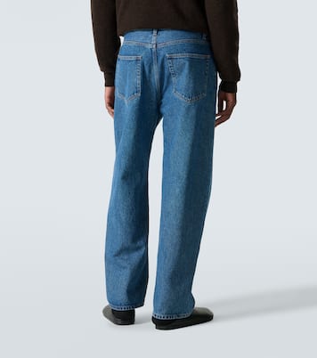 Morton straight jeans in blue - The Row | Mytheresa